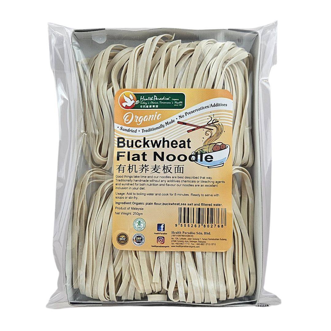 Organic Buckwheat (Flat Noodles) 有机荞麦板面